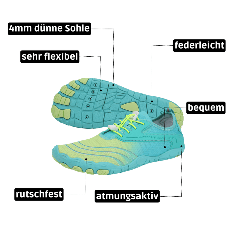 Sneakly Light - rutschfeste universal Barfußschuhe